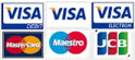 Credit cards accepted by Latitude Imports