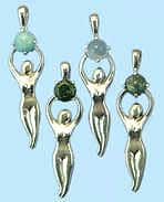 Moldavite Silver Jewellery