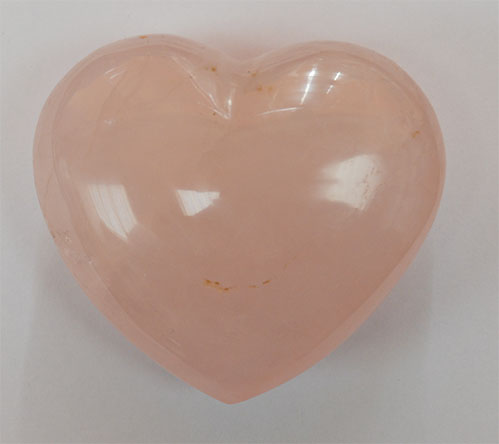 Rose Quartz Heart 2 inch