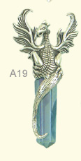 Dragon on aqua aura point