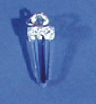 Siberian Blue quartz small