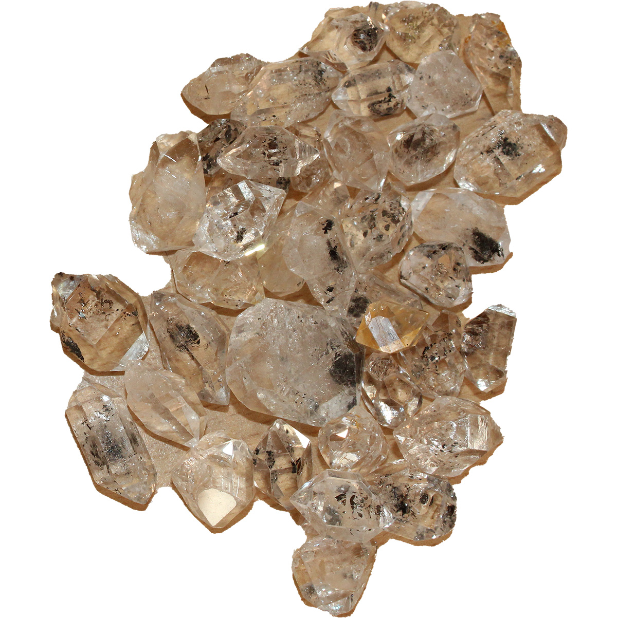 Herkimmer diamonds,45g Bag, Afghan