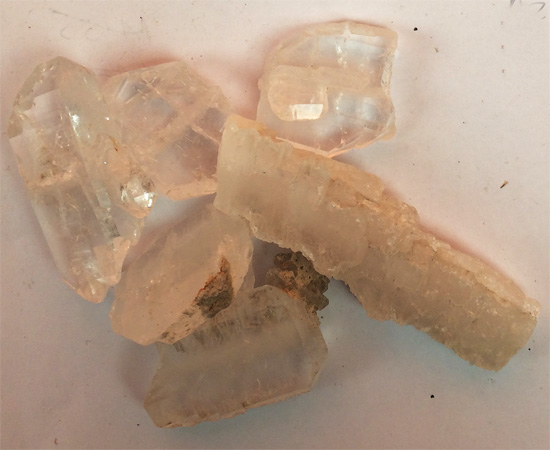 Faden Quartz, natural 100g. Bag Afghan