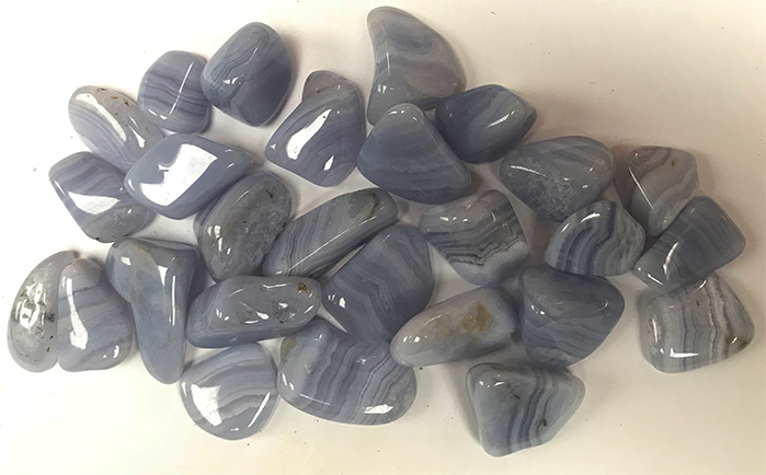 Blue Chalcedony 200g. Bag