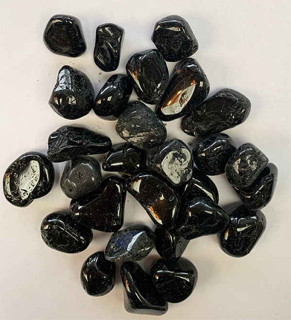 Tourmaline, black 200g tumbled Bag