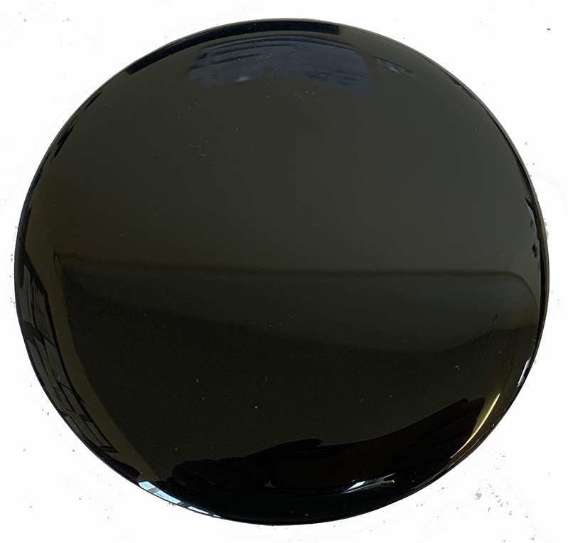 Obsidion Scrying Mirrors round bevelled 6 inch