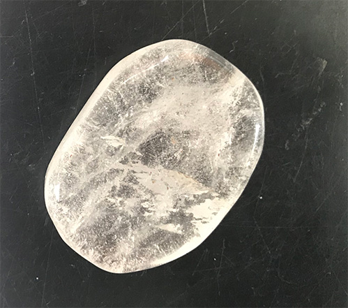 Quartz massage stone