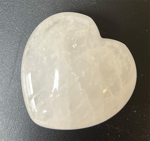 Quartz Heart 4 x 4 cm