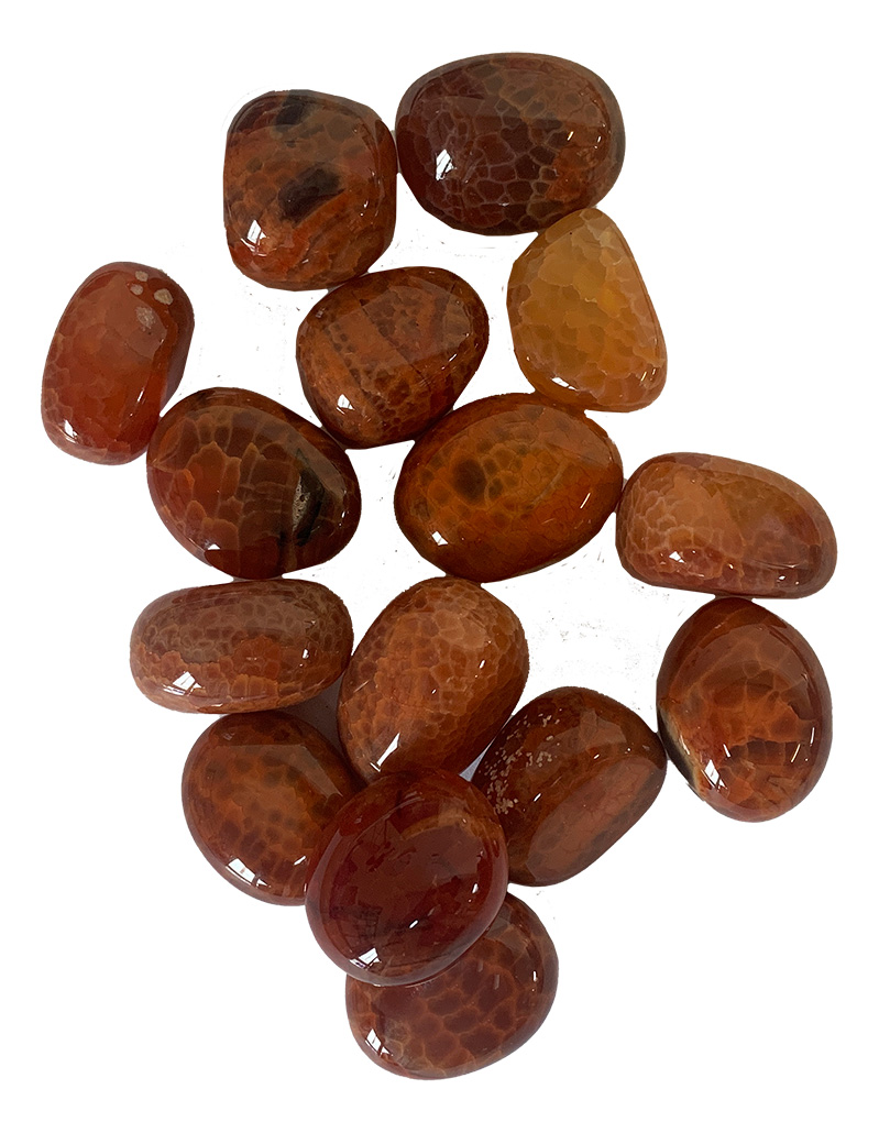 Fire  Agate 200g. Bag