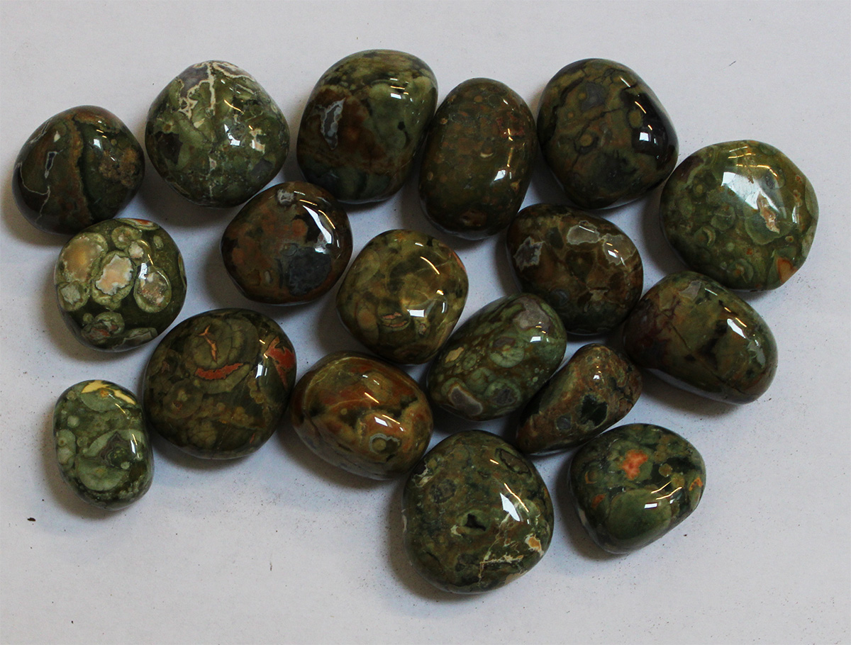 Rinforest Jasper -rhyolite 299g, bag