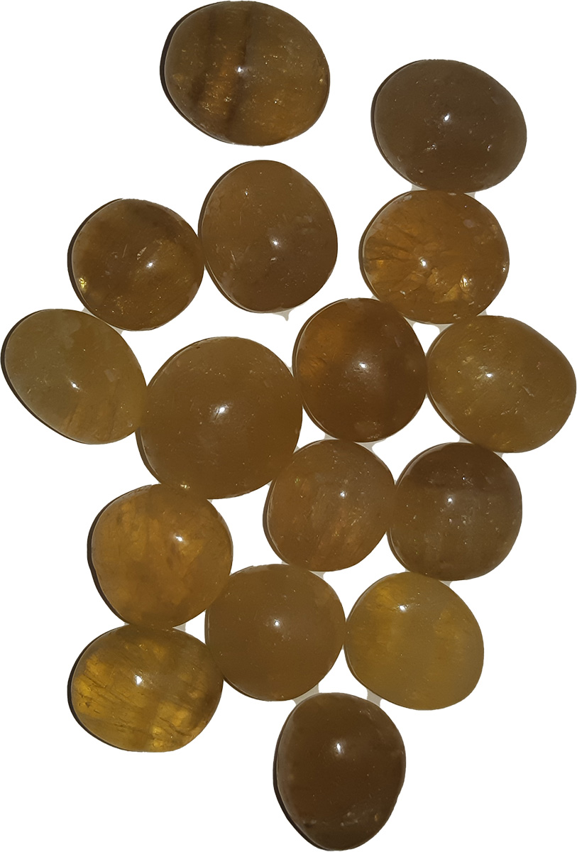 Yellow fluorite 200g. bag