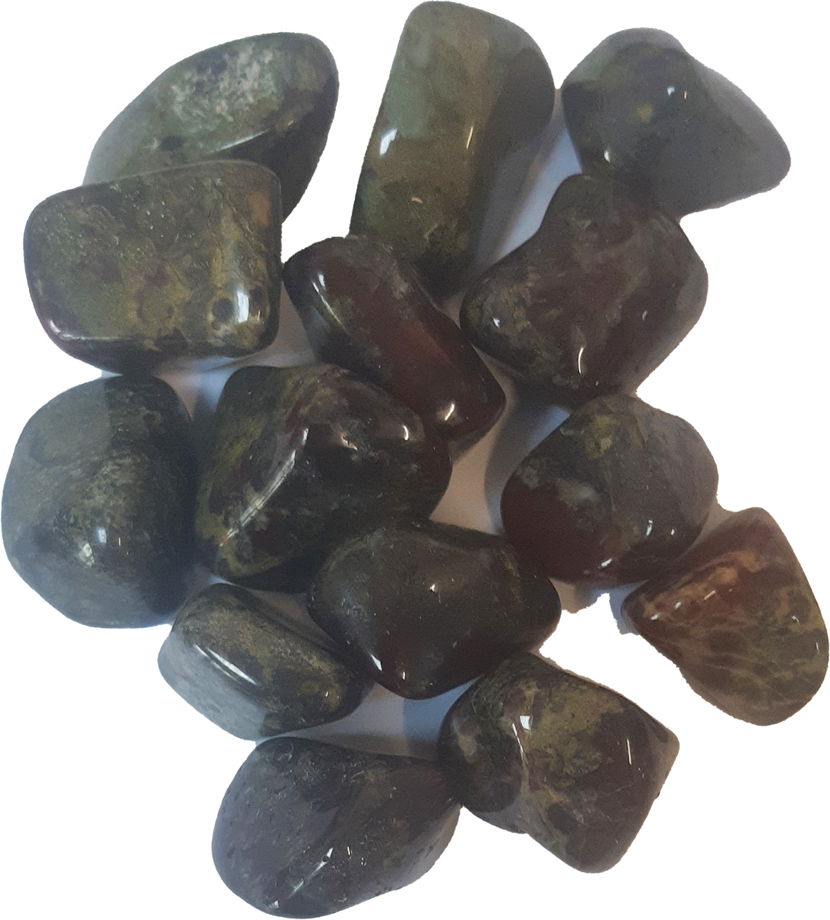 Jasper Epidote 200g. bag.