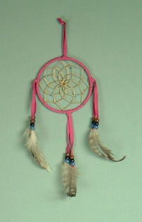 Navajo 4 inch dream catcher