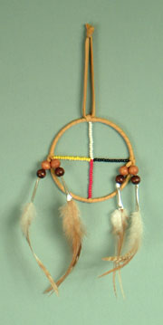 Medicine wheel, Iroqouis 3  inch