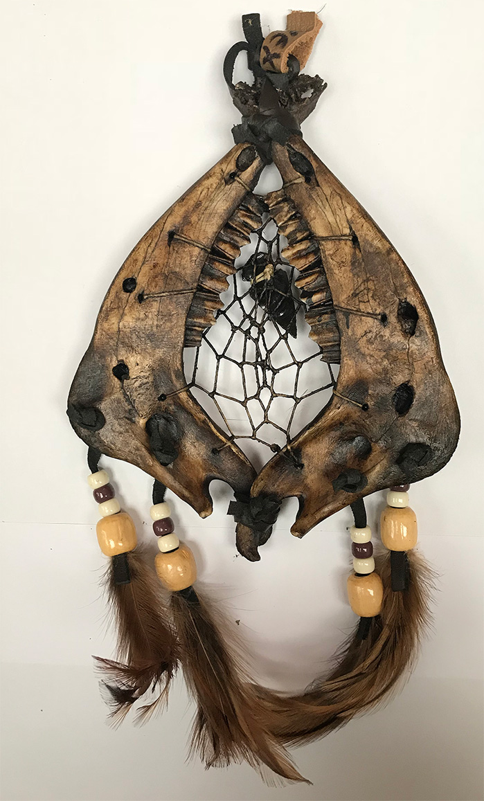 Jawbone Dream Catcher 7 x 5 inch Mexico