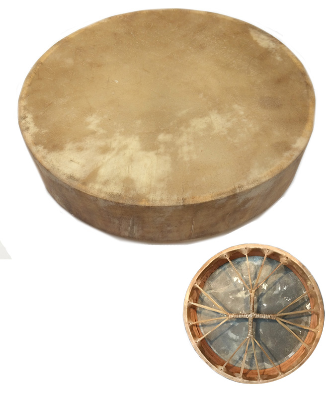 Drum  buffalo hide ,with  beater  20 inch made in Pakistan