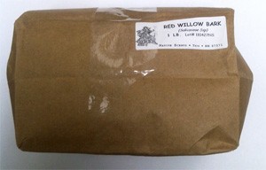 Red willow, 1 lb bag 453g