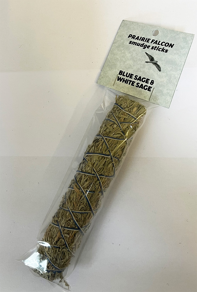 7 inch Blue Sage and White Sage Smudge Stick