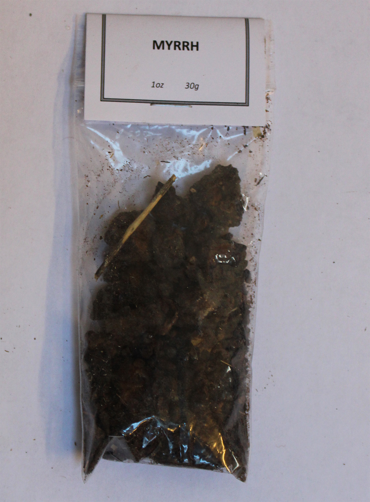 Myrrh 1 oz. Bag 30g