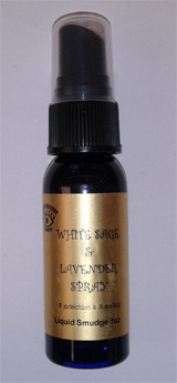 White Sage and Lavender Spray 1 oz. 29ml.