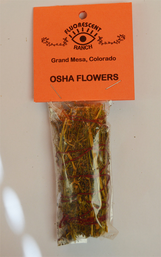 Osha Flowers smudge stick 3.5 inch