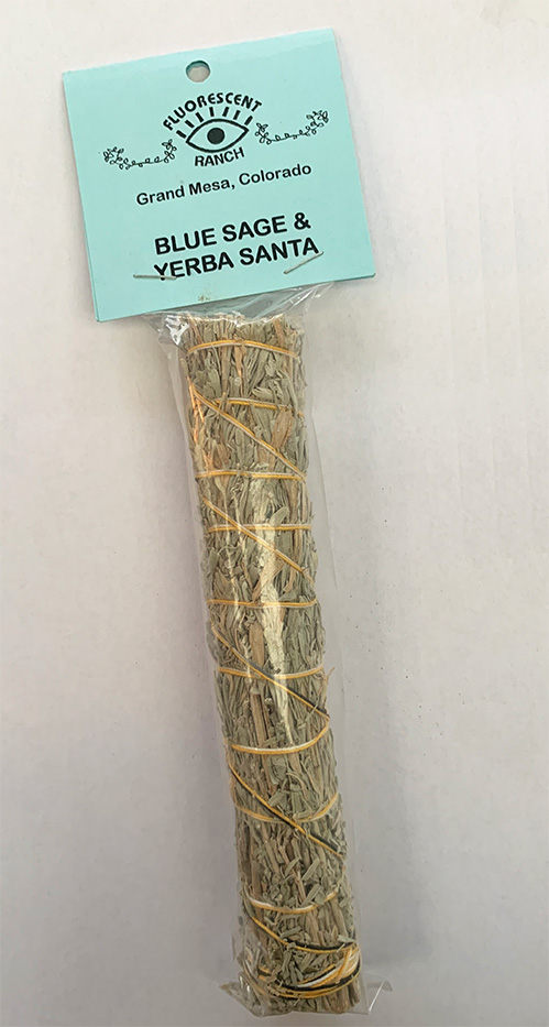 Blue sage and Yerba santa 7 inch packaged