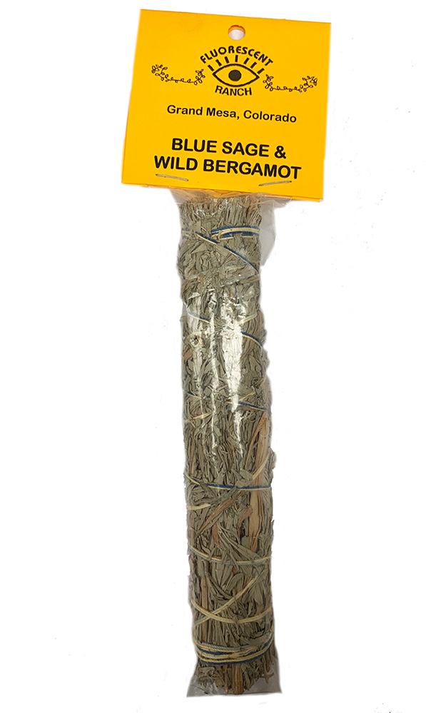 Blue Sage and wIld Bergamot 7 inch