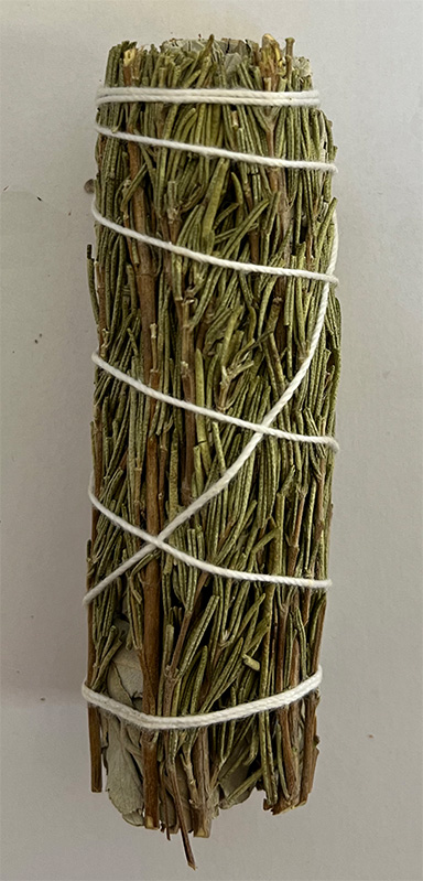 White Sage and  Rosemary 4 inch
