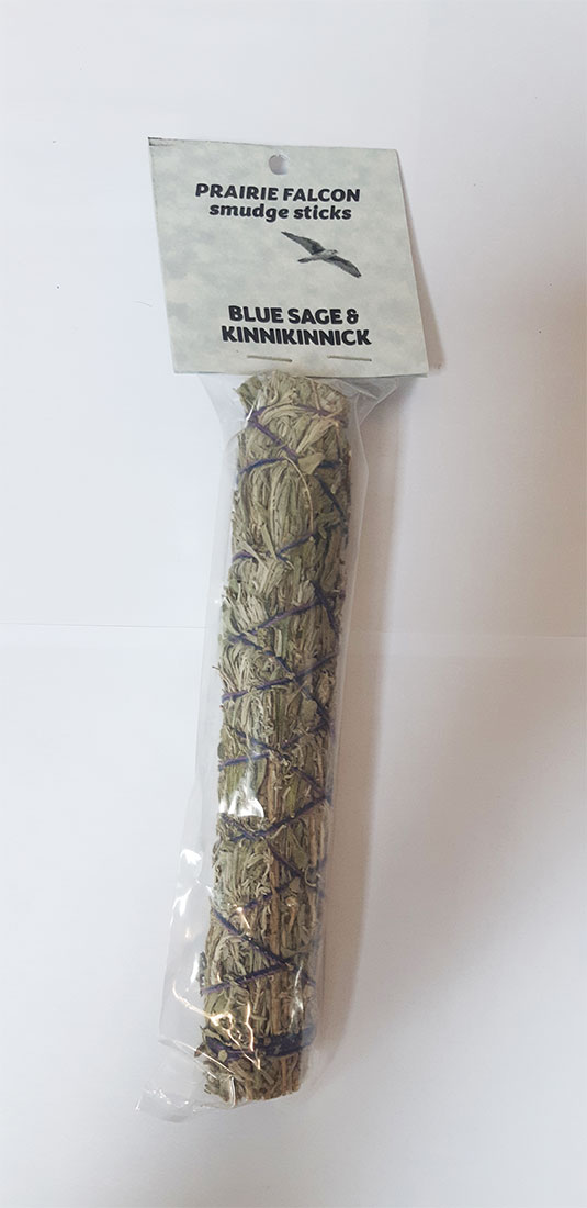 Blue Sage and Kinickinnick 7 inch Smudge stick