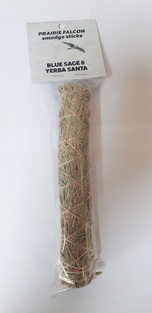Blue Sage and Yerba santa 7 inch Smudge stick