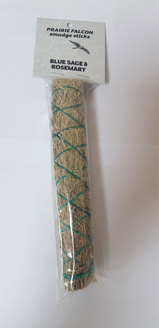 Blue Sage and Rosemary 7 inch Smudge stick