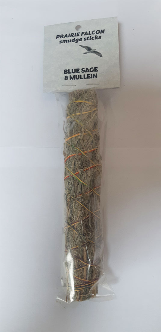 Blue Sage and Mullein 7 inch Smudge stick