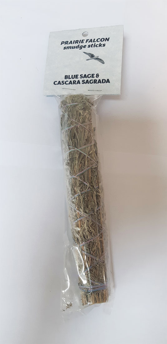 Blue Sage and Cascada Sagrada 7 inch Smudge stick