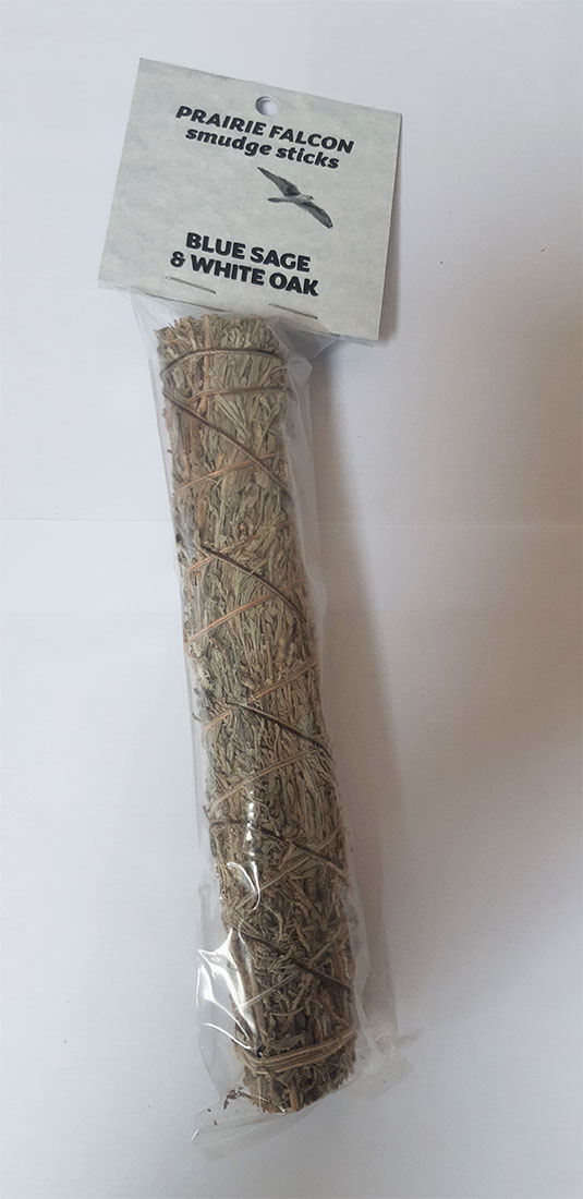 Blue Sage and Oak 7 inch Smudge stick