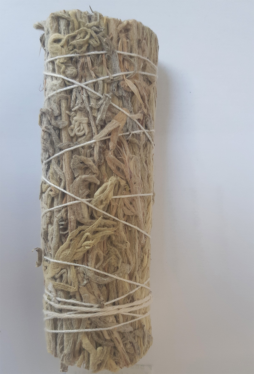 4 inch Mullein smudge stick