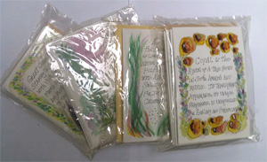 Copal + Cedar + sweetgrass 3 x 6 card packs