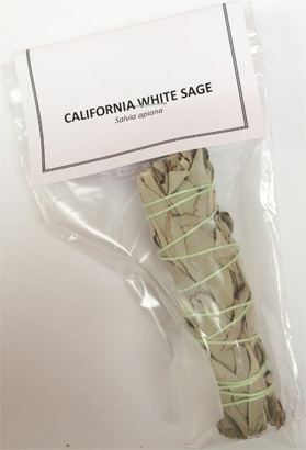 California White Sage bundle 4 inch, packaged