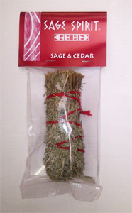 Small sage and cedar, 5 inch