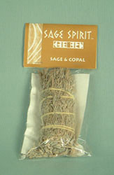 Small sage and copal, 5 inch