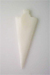 Bone arrowhead, 7cm.. 10/bag