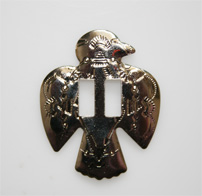 Conchos, metal bird  10 per bag