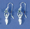 Goddess Ear-rings, Moldavite