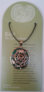 Celtic Dragon -embossed