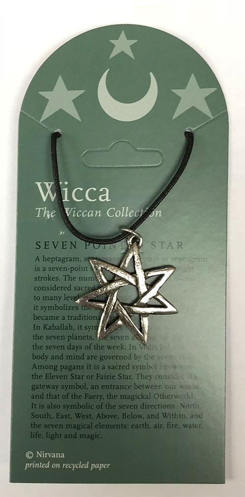 Wiccan Collection Seven pointed Star