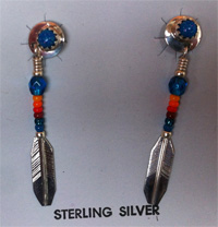 Bead ear rings