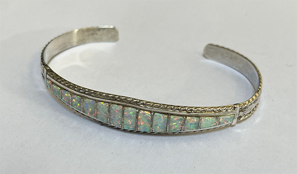 Opal bangle