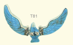 Turquoise hinged eagle